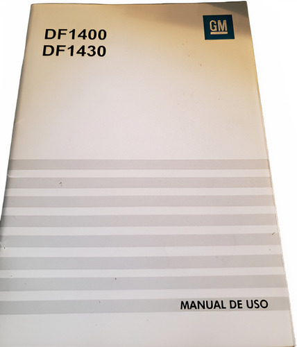 Manual Stereo Chevrolet Corsa / Suzuki Fun Df 1400 Df 1430