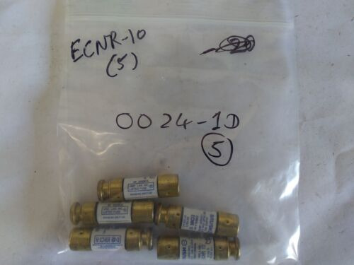 Brush Ecnr 10 Class Rk5 250v ... Lot Of 5 Ggl