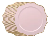 Comprar 10 Platos Para Servir, Platos Ligeros, Platos De Cocina Rosa