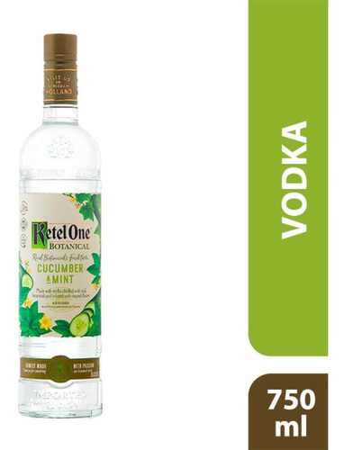 Vodka Ketel One Botánica Cucumber & Mint 750ml