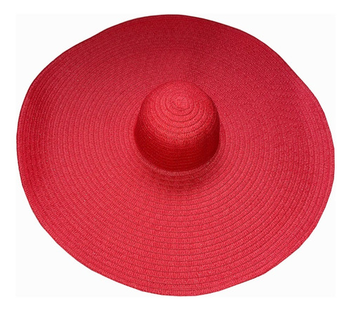 Sombrero De Paja De Ala Grande For Vacaciones En La Playa
