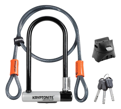 Candado U Kryptolok De 12,7 Mm Soporte Flexframe-u