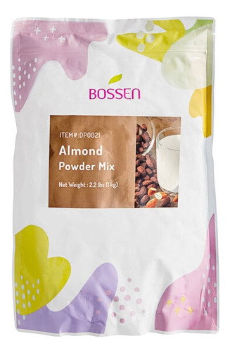 Base Para Frappe Sabor Almendra Bossen 1kg 