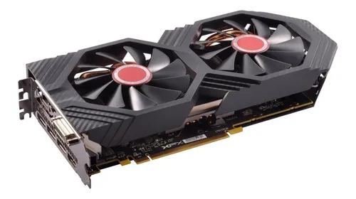 Amd Xfx Gts Black Ed Rx 580 8gb Oc +1425 Mhz Ddr5 Dual Bios (Usado)