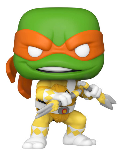 Pop Funko Retro Toys Mikey Como Ranger Amarillo Figura De