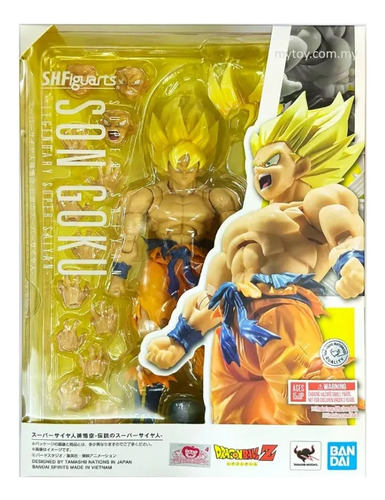 Figura Dbz S.h.figuarts - Super Saiyan Son Goku Legendario