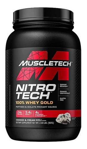 Nitrotech Whey Gold Muscletech - 5lbs - !!envíos Gratis!!