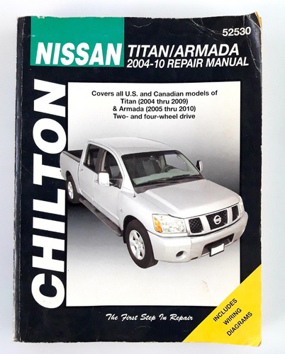 Manual Libro Reparacion Ingles Nissan Armada / Titan Chilton