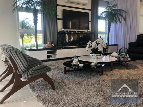 Imagem 29 de 30 de Sobrado Cinematográfico Com 5 Dormitórios À Venda, 780 M² Por R$ 3.350.000 - Condomínio Ibiti Royal Park - Sorocaba/sp, Próximo Ao Shopping Cidade. - So0166