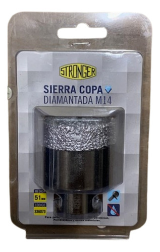 Mecha Copa Diamantada Stronger 51mm Amoladora 