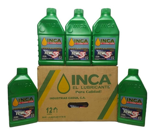 Aceite Fuera De Borda 2 Tiempo Tc-w3 Inca 946ml