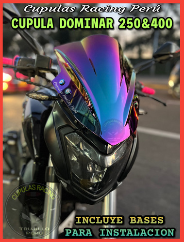 Cupula Ninja 300 Tornasol Cupula Universal Camaleon