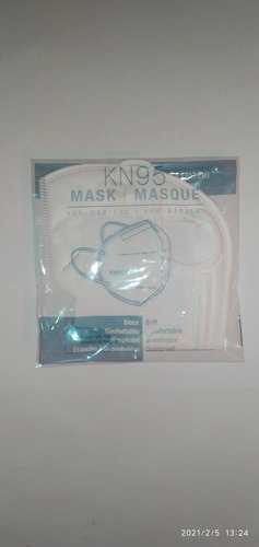 Imagen 5 de 5 de Mascarilla Kn 95 Con Válvula