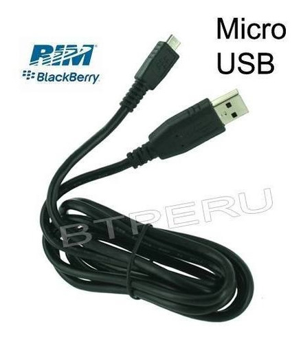Cable Micro Usb Original Blackberry 8220 9500 9530 8900 9550