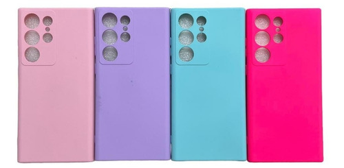 Funda Silicona Silicone Case Para Samsung S23 S23 Plus Ultra