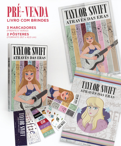 Taylor Swift Através Das Eras - Edição Com Brindes!