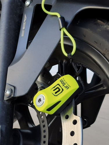 Imagen 3 de 5 de Candado , Tranca De Disco Para Moto Ur955y
