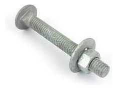 Tornillo Transporte Galvanizado Caliente 1.5 In X 6.0 Tuerca