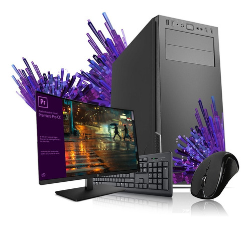 Pc Gamer Basica Atlhon 3000g 8gbram Hdd 1tb Wifi Monitor 19