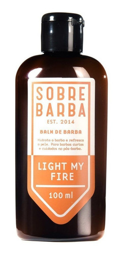 Balm De Barba Light My Fire - Viagem - Sobrebarba