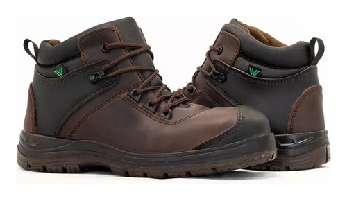 Botas De Seguridad Vanvien Omega Chocolate 