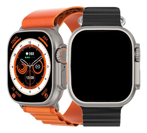 Smart Watch Hk9 Ultra 2 Generac Pantalla 2.12 Amoled Brujula