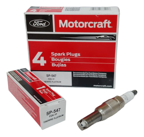 Bujía Motorcraft Mustang 4.6 V8 2005 2006 2007 2008