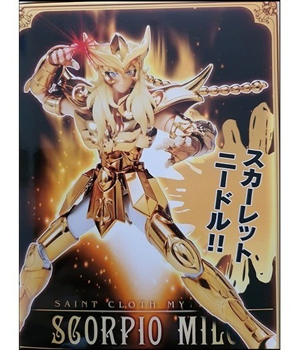 Nuevo Milo Escorpio, Saint Cloth Myth Ex, Original Color (Usado)