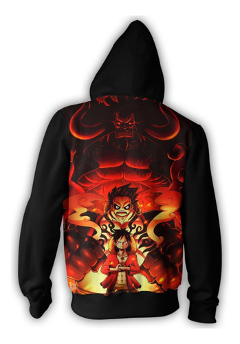 Ropa De Cosplay De Halloween Rpg One Piecesudadera Con Capuc