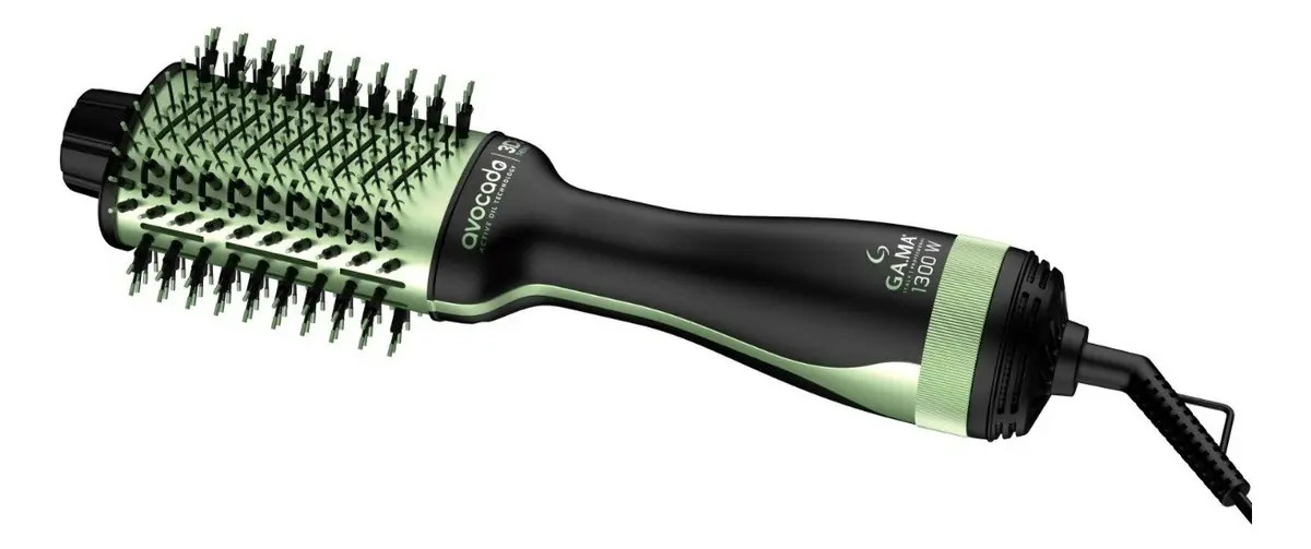 Cepillo Secador Modelador Ga.ma Avocado Power Brush 3d