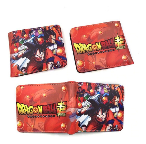 Billetera De Cuero Dragon Ball Super Goku M3