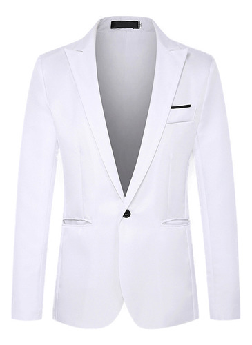 Blazer Ejecutivo Casual Entallado De Moda 21