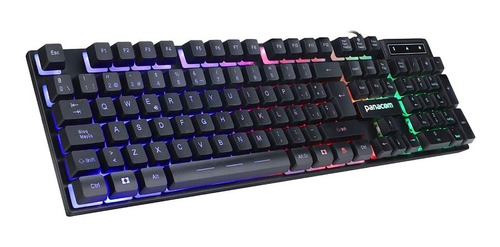 Teclado Gamer Multimedia Reforzado Ideal Gaming Usb Ult Mod