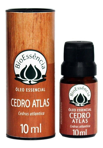 Oleo Essencial De Cedro Atlas Puro Natural Bioessencia 10ml