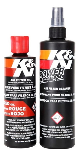 Filtro De Ar E Kit De Limpeza K&n - Yamaha Mt03 / Yzf R3.