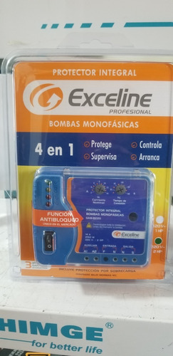 Protector De Voltaje Integral Exceline (bombas Mono) 220v