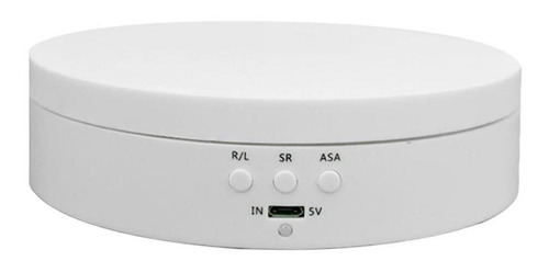 Base De La Pantalla De La Placa Giratoria De La Blanco