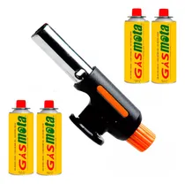 Comprar Soplete Brogas Encendido Electronico 2702 4 Cartuchos 227 G
