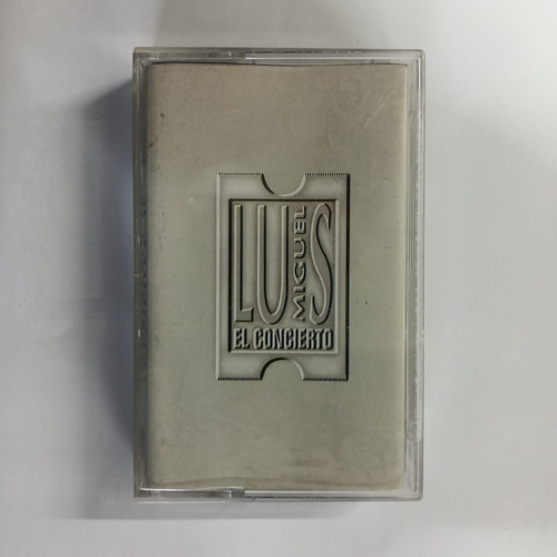 Luis Miguel El Concierto Cassette Exc. Cond.