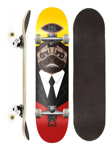 Skate Completo Dng Profissional The Pug