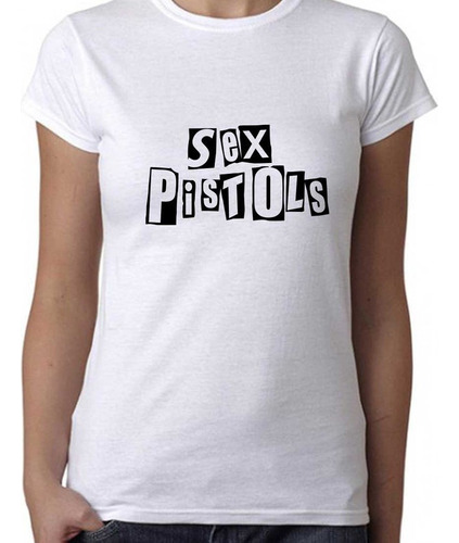 Remera Mujer Sex Pistols 100% Algodón Calidad Premium