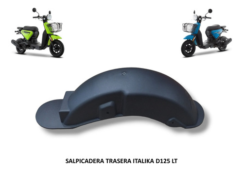 Salpicadera Trasera Italika D125 Lt F16020210