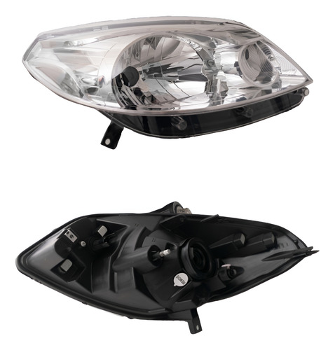 Optica Delantera Derecha Renault Sandero 12/14 F/cromado