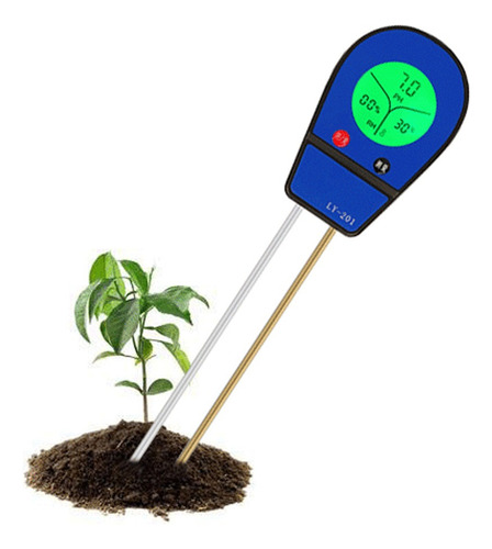 Analisador De Qualidade Em 3 Soil Tool Test Digital Lcd 1 De