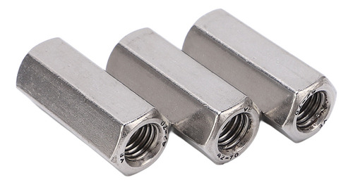 Tuerca De Acoplamiento Hexagonal M12 De Acero Inoxidable, 5