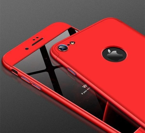 Imagen 5 de 6 de Carcasa Para iPhone 7/8/se 2020 360° Marca - Gkk + Mica