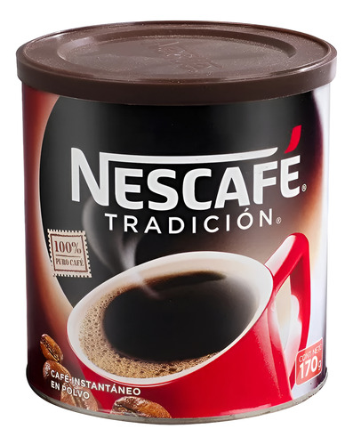 Café Instantáneo Nescafé Tradición 170 Gr