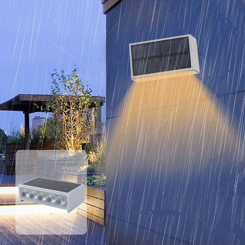 Lámpara Solar De Pared N Night Light Para Decoración De Jard