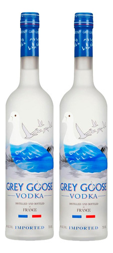 Pack De 2 Vodka Grey Goose 750 Ml