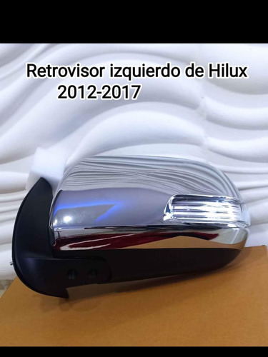 Retrovisor De Hilux Cromado 2012-2017